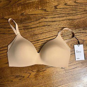 NWT Knix WingWoman Contour Bra Wireless Nude Size 4 | 32C, 32D, 34C, 34D